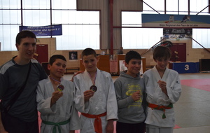 Les Judokas de Evre Judo sur les podiums 